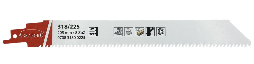 Abraboro 318/225 TCT orrfűrészlap termék fő termékképe