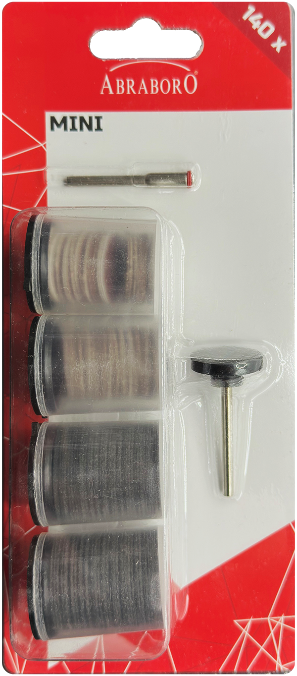 Abraboro MINI-TOOL vágó- és csiszolókorong készlet, 140 részes termék fő termékképe