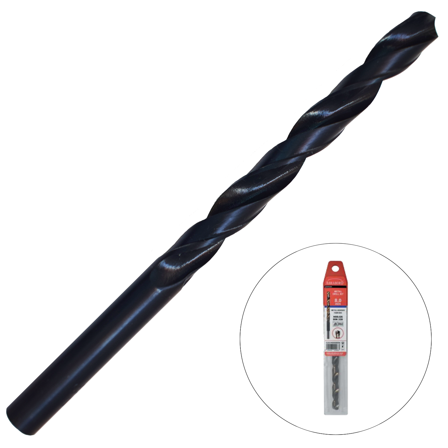 Abraboro 3.2 x 65 / 36 mm HSS-R fémfúró EV-Pack, 2 db/csomag termék fő termékképe