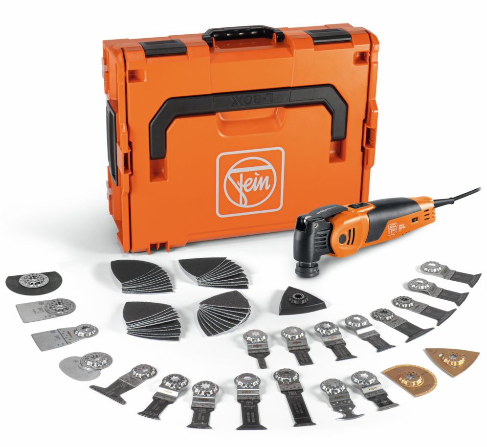 Fein MultiMaster MM 700 Max Selection oszcilláló szerszám szett építkezési és felújítási munkákhoz (L-BOXX-ban) termék fő termékképe