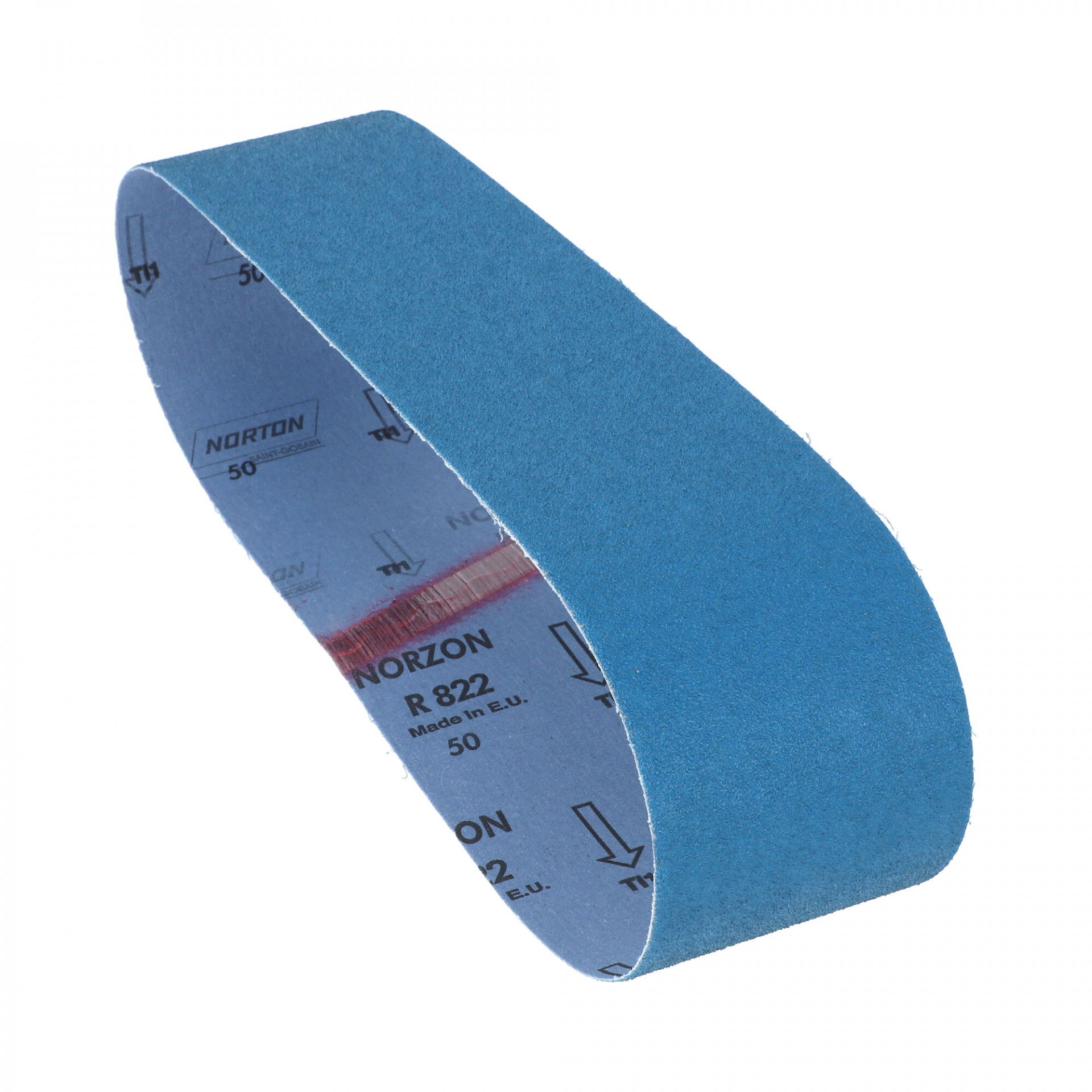 Norton Bluefire R895 csiszolószalag szalagcsiszolókhoz 100x1220mm P100, 40 db/csomag termék fő termékképe