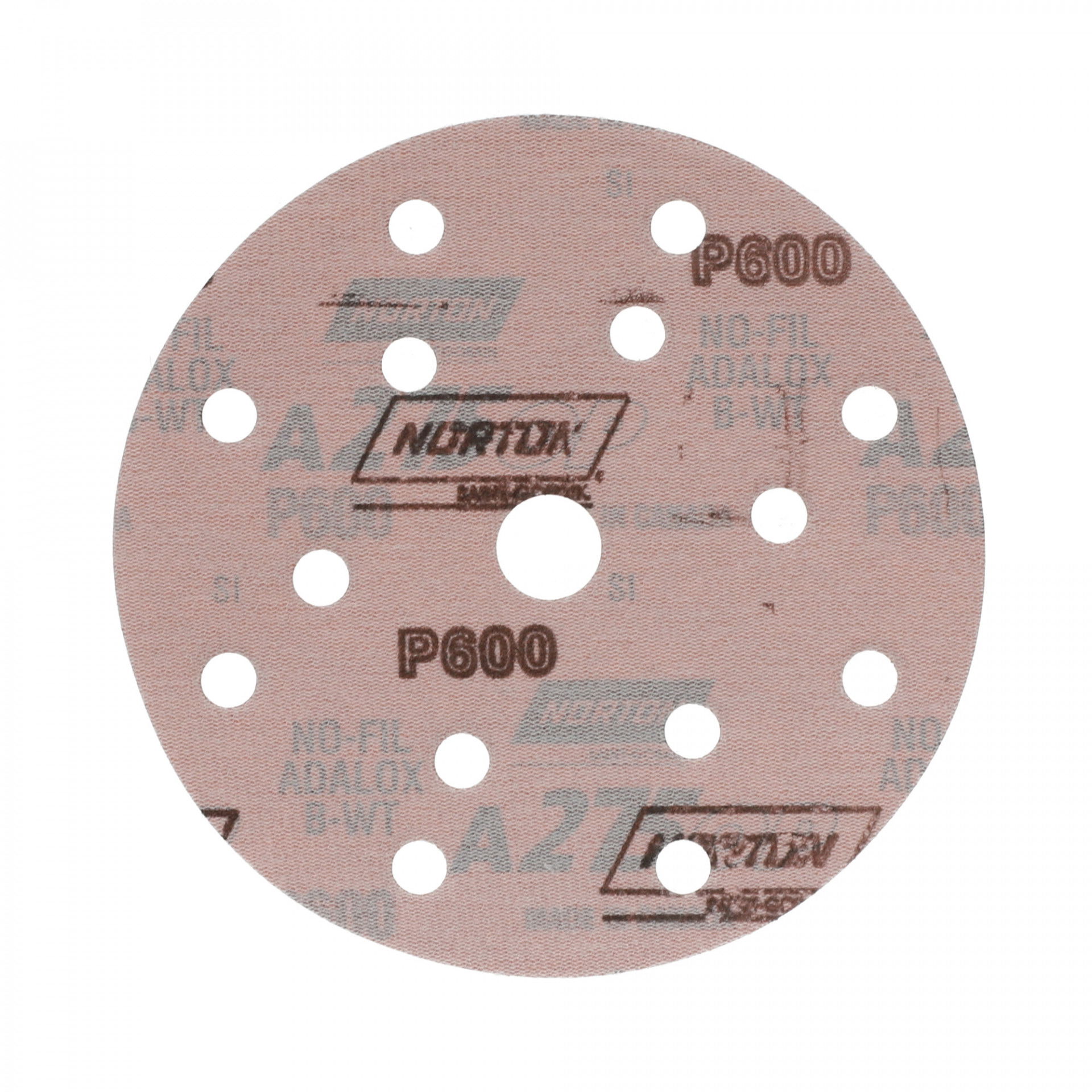 Norton Pro A275 csiszolókorong Ø150 mm 14+1 Lyukas P600, 100 db/csomag termék fő termékképe