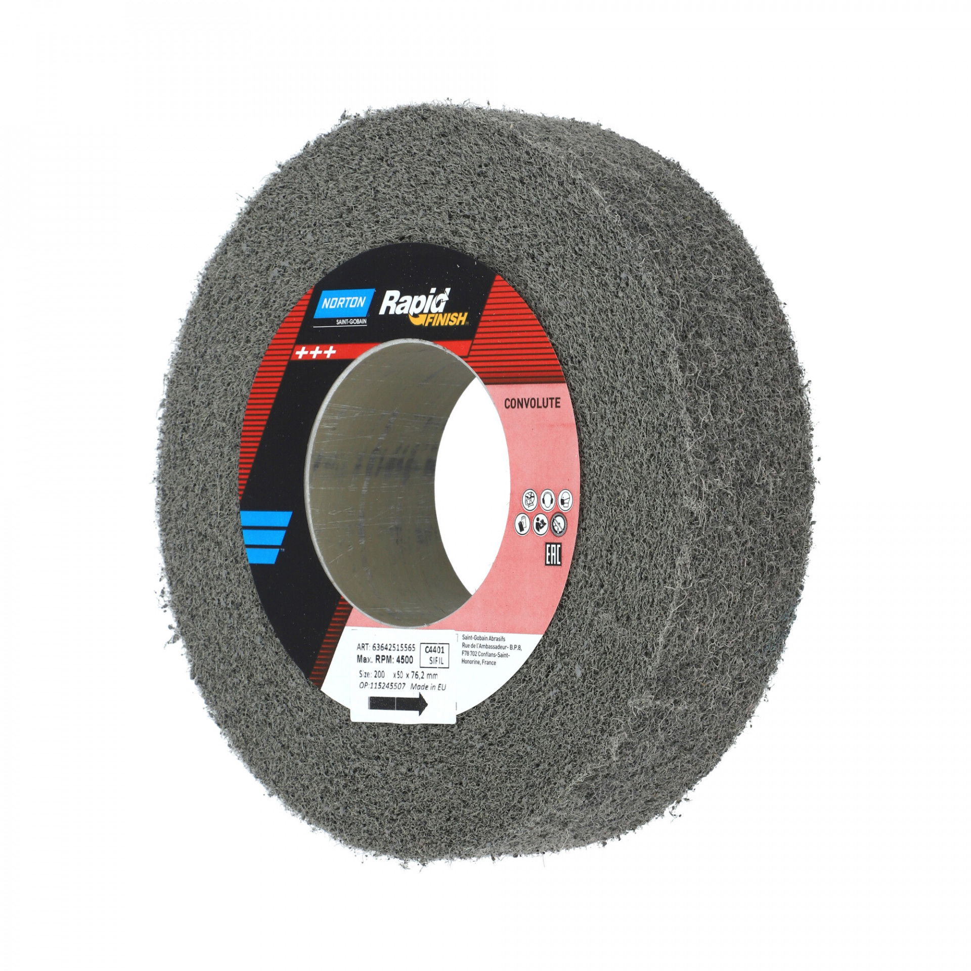 Beartex Rapid Finish DCS Open Mesh rost csiszolókorong 200x50x76,2mm Fine termék fő termékképe