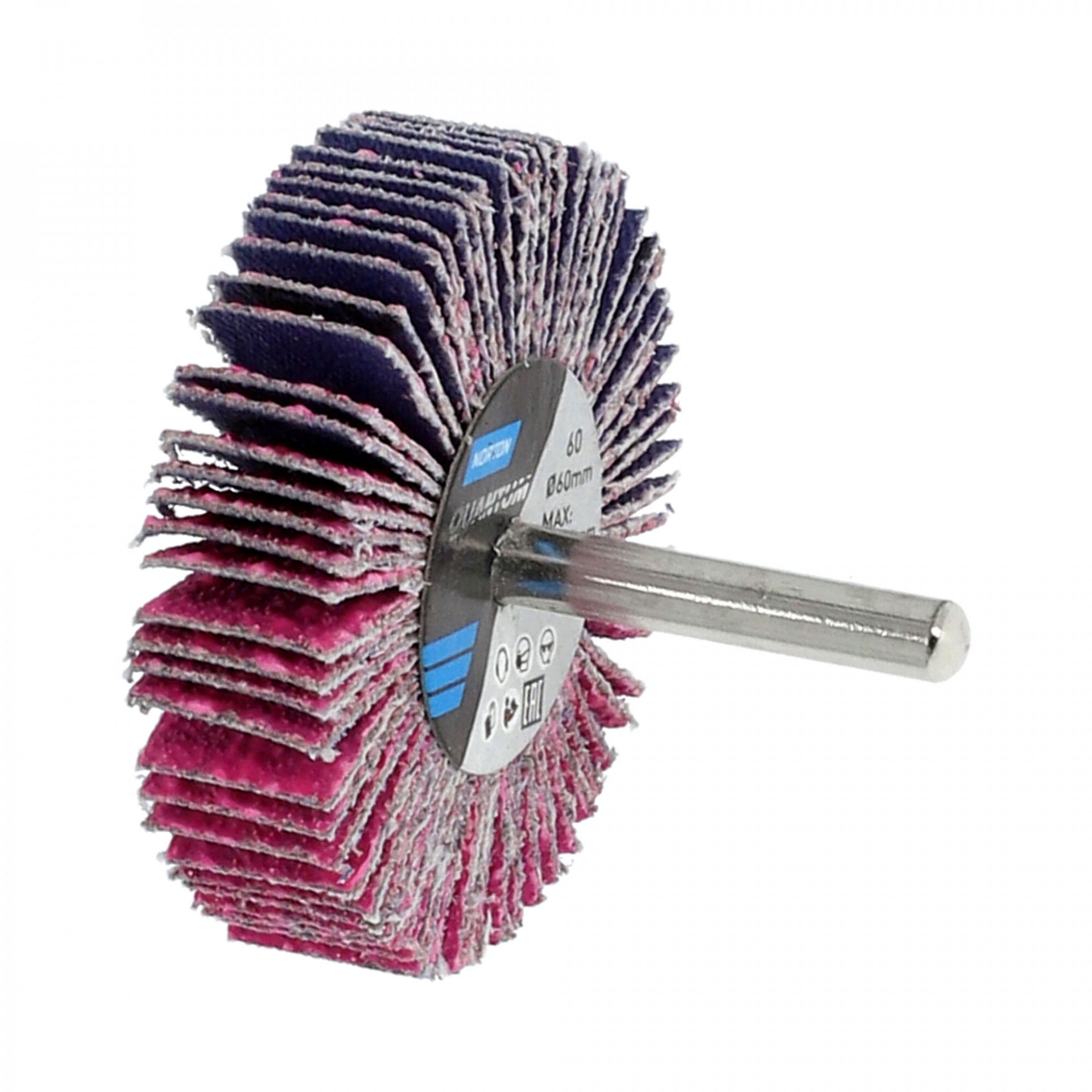 Norton Quantum R928 csapos lamellás csiszolókorong Ø60x15x6mm P60, 10 db/csomag termék fő termékképe