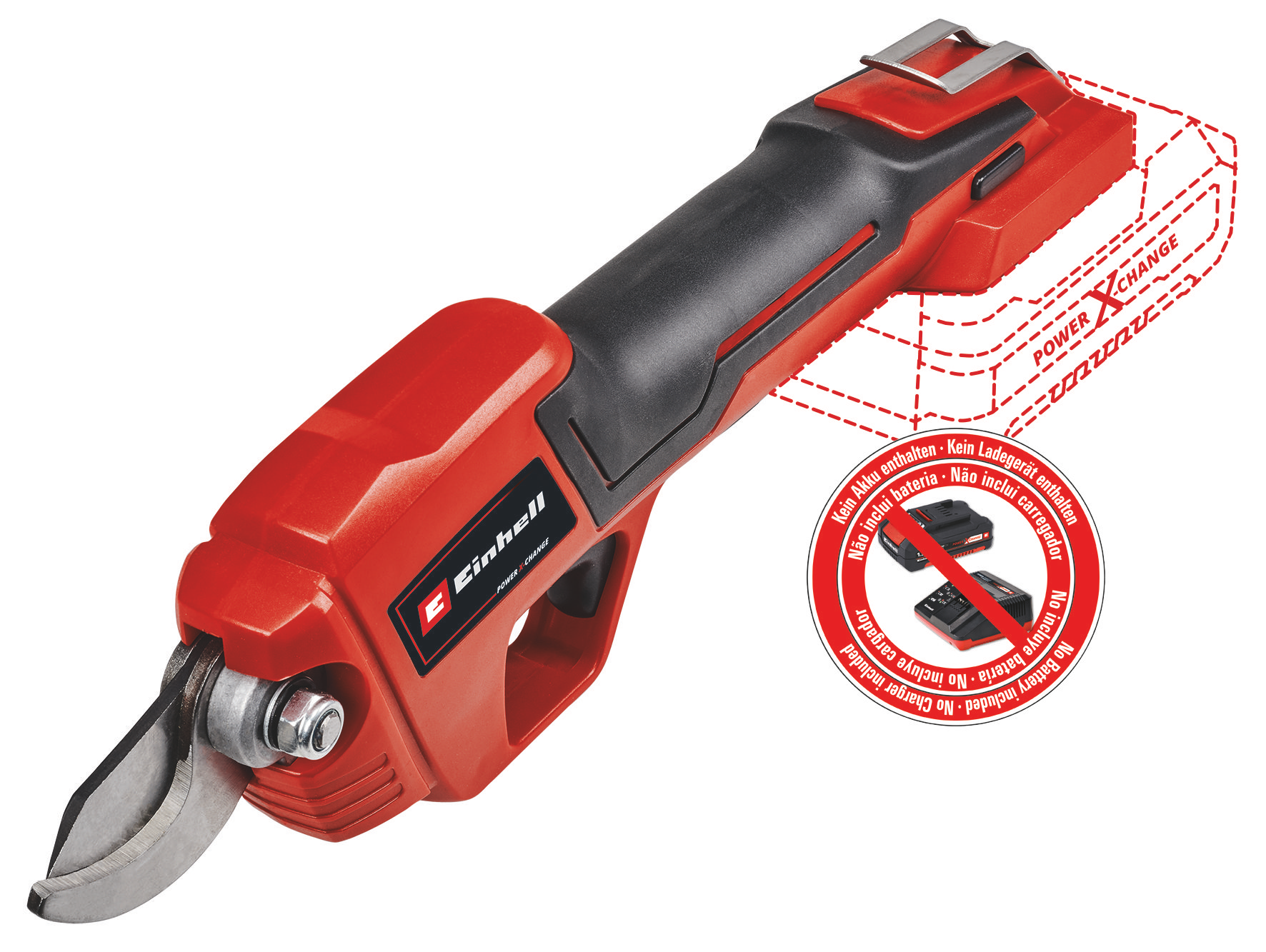 EINHELL GE-LS 18 Li-Solo akkus metszőolló (akku és töltő nélkül) termék fő termékképe