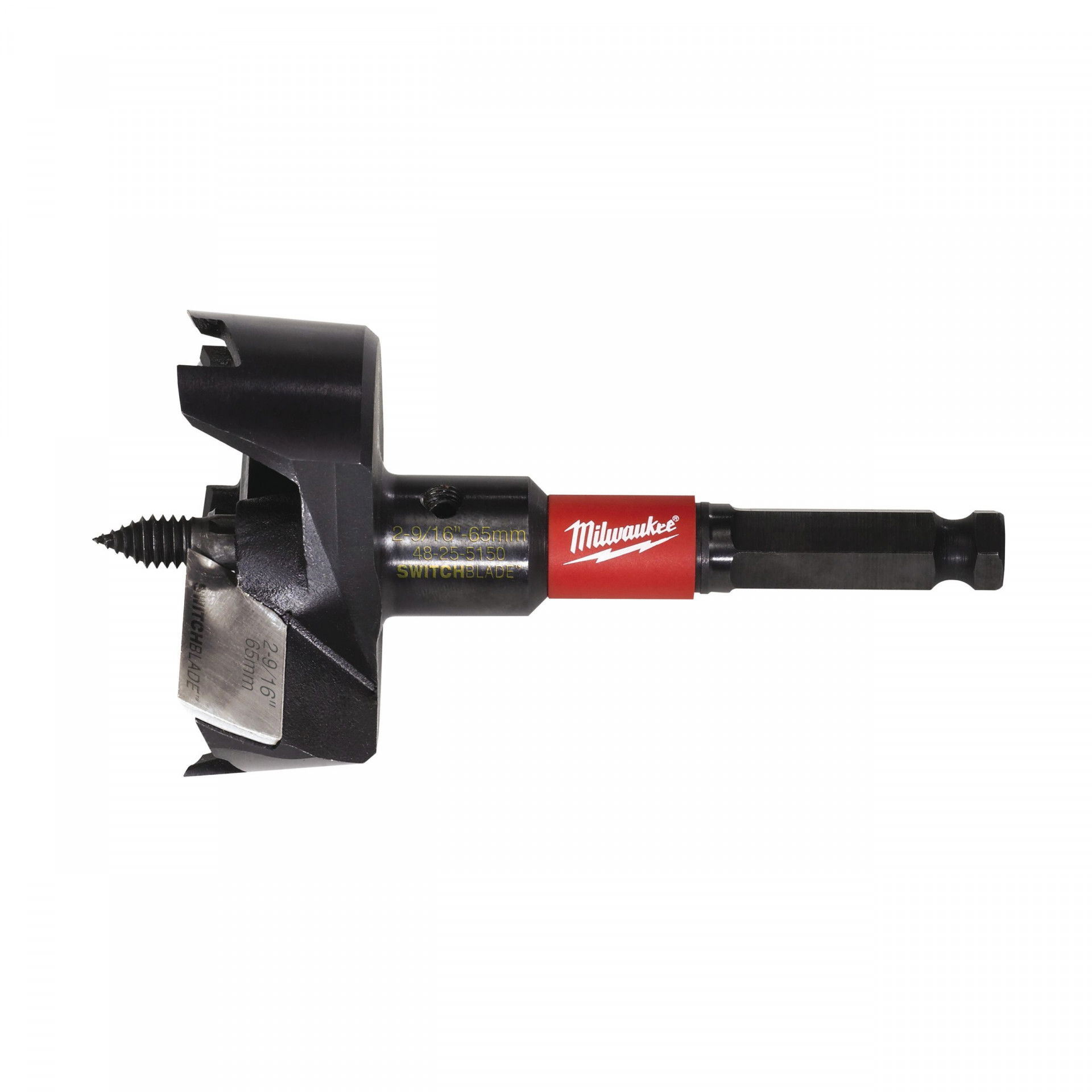 Milwaukee SWITCHBLADE™ öntolásos fúró, 7/16" Hex, Ø65 mm termék fő termékképe
