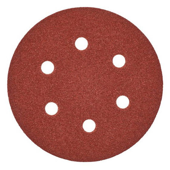 Milwaukee Tépőzáras csiszolólap, Ø 150 mm, 6 lyukú, 60-as finomság, 10 db/csomag termék fő termékképe