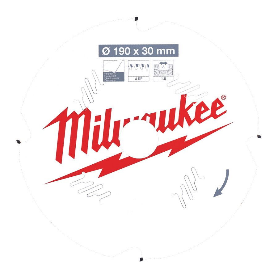 Milwaukee CSB P FC körfűrészlap 190/30/4D termék fő termékképe