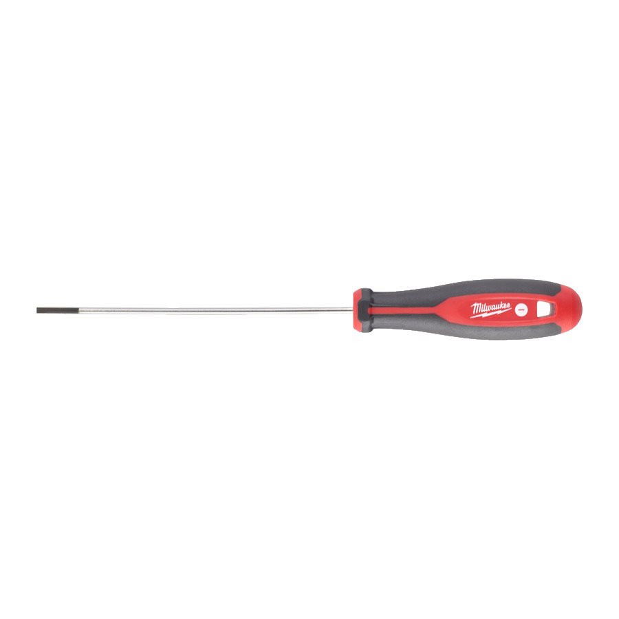 Milwaukee Lapos csavarhúzó 3-oldalú markolattal, 0.5 x 3 x 150 mm termék fő termékképe