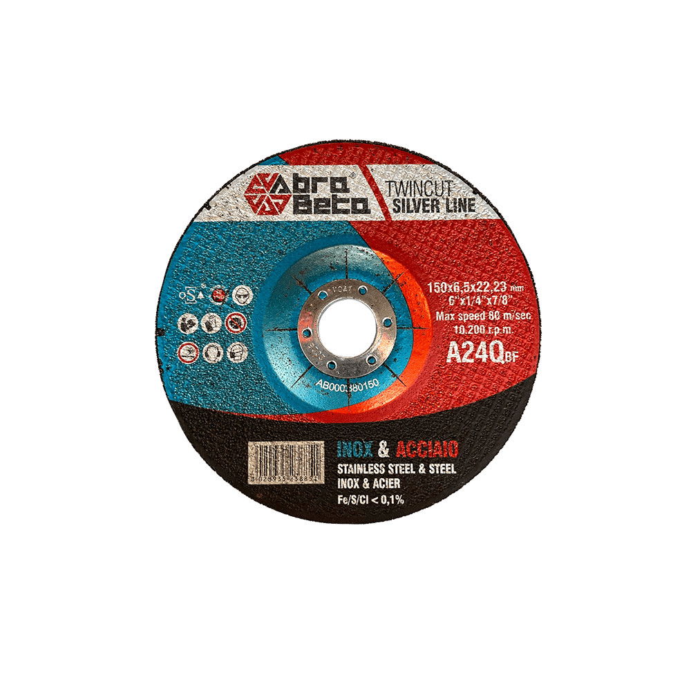 AbraBeta A24Q acél/inox 150x6,5x22,23 25db/csomag termék fő termékképe