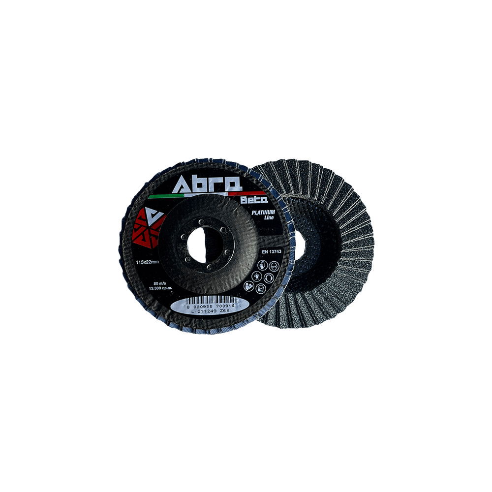 AbraBeta Platinum line egyenes lamellás 115 Z60, 10db/csomag termék fő termékképe