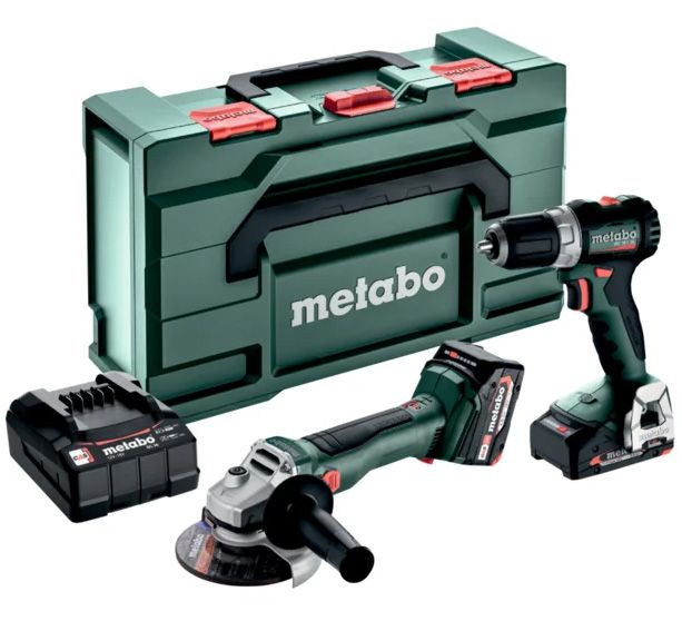 METABO COMBO SET 2.6.5 18 V akkumulátoros gépcsomag (1 x 2.0 Ah és 1 x 4.0 Ah Li-Power akkuval, metaBOX kofferben) termék fő termékképe